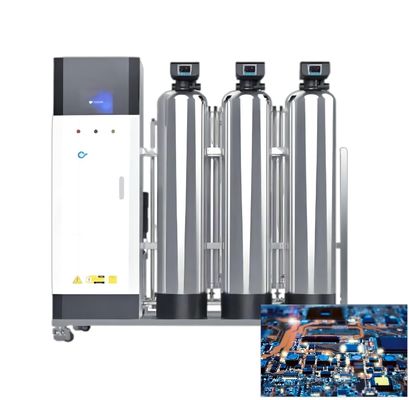 Industrie électronique équipement de traitement de l'eau pour la purification de l'eau 300L/h 1500L/h