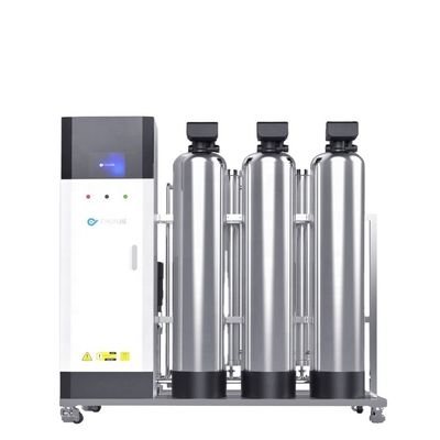 Bon prix 300LPH Systèmes automatiques de purification de l'eau médicale EDI Dispositif d'osmose inverse en ligne