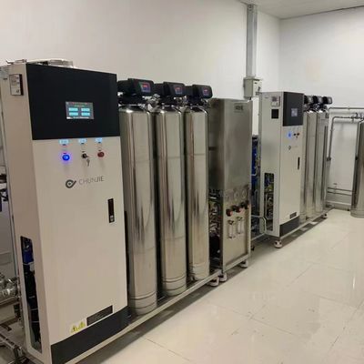 Bon prix 1 pppb à 3 pppb Systèmes d'eau ultrapure Système de traitement de l'eau par osmose inverse en ligne